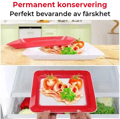 Miljövänlig och ekologisk - återanvändbar förvaringslåda för livsmedel