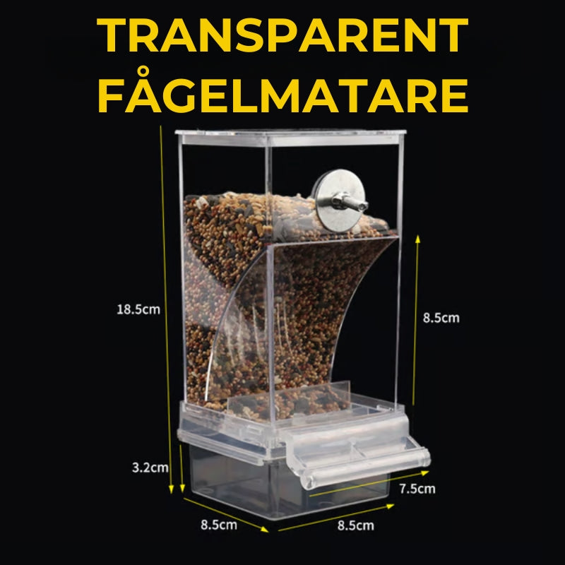 đ„Automatisk fĂ„gelmatare utan spill
