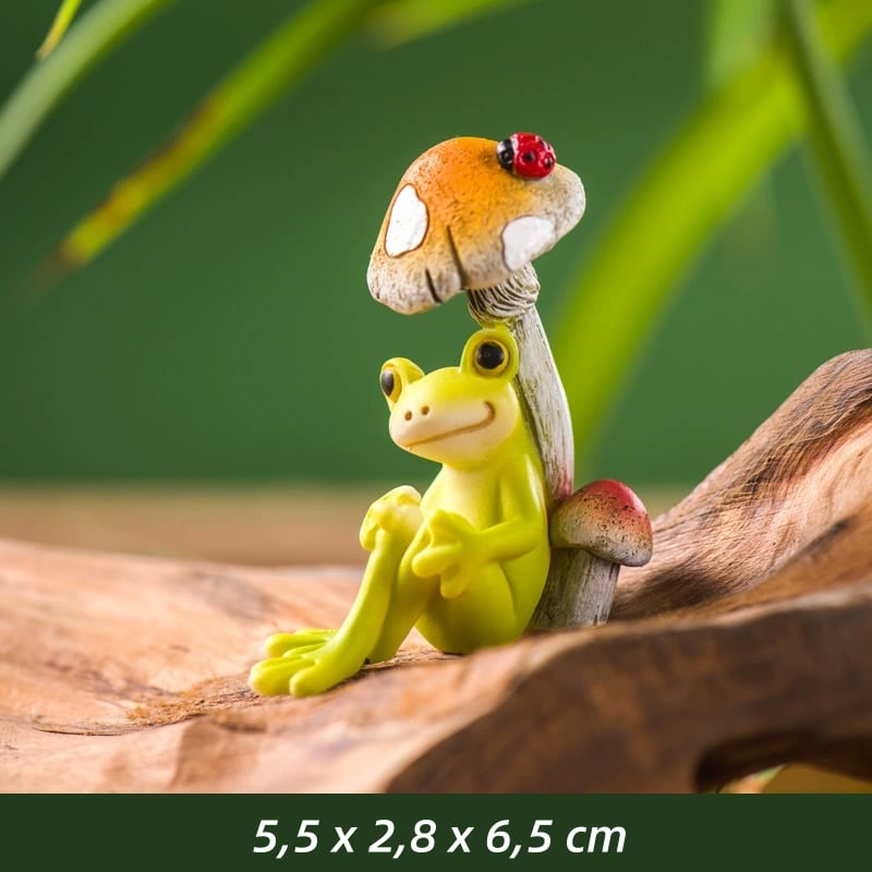 🐸 Groda blomkruka hänge prydnad🍷