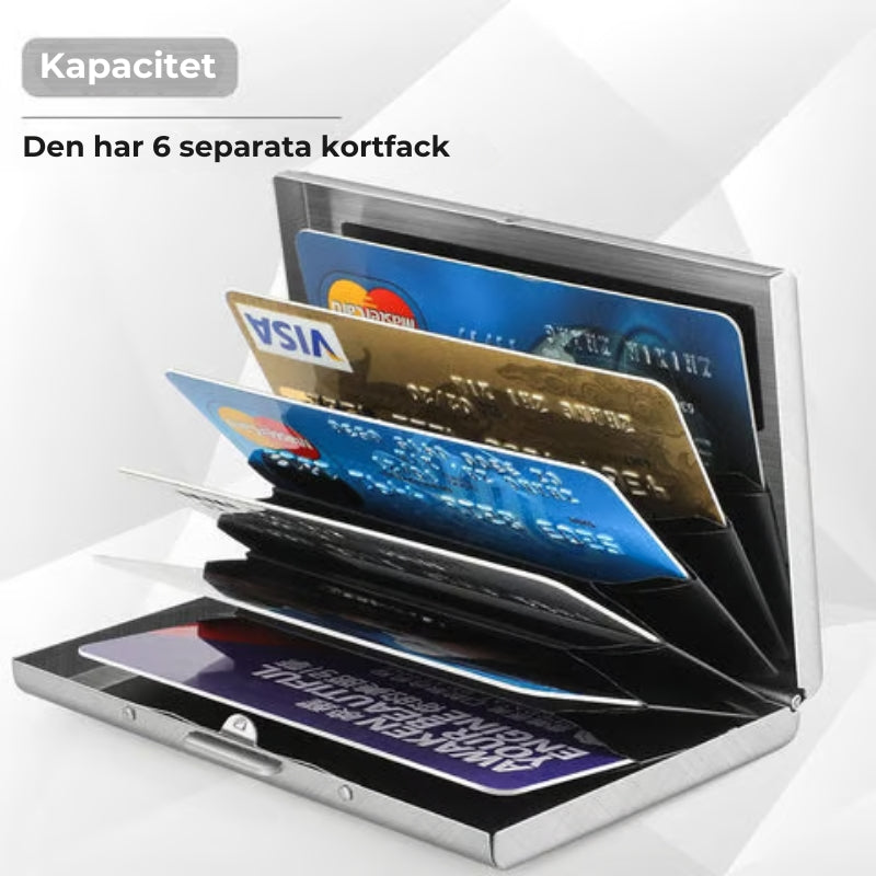 Kreditkortshållare med RFID-skydd