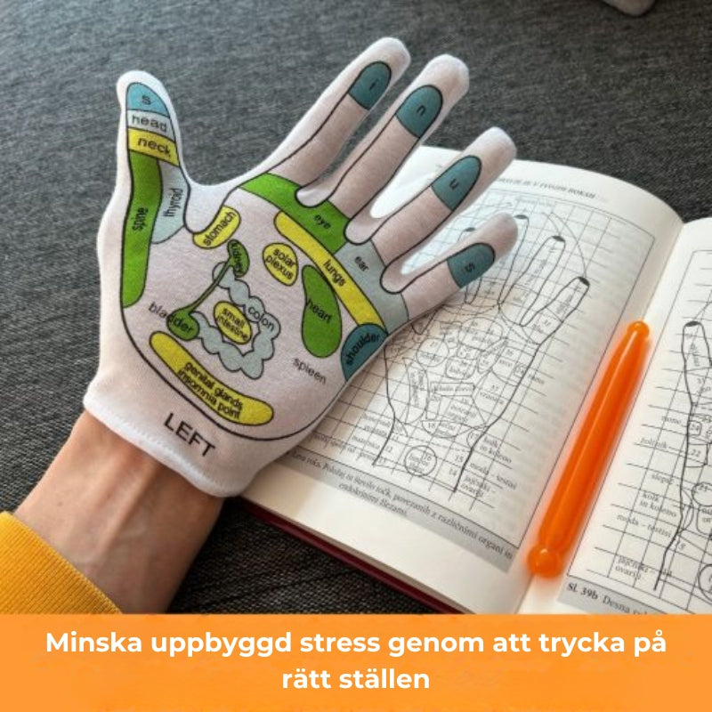 Handskar för akupunktur