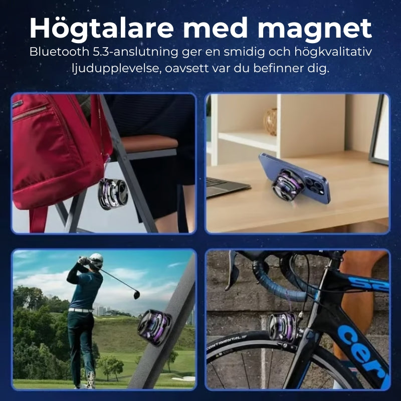 Magnetisk Bluetooth-högtalare