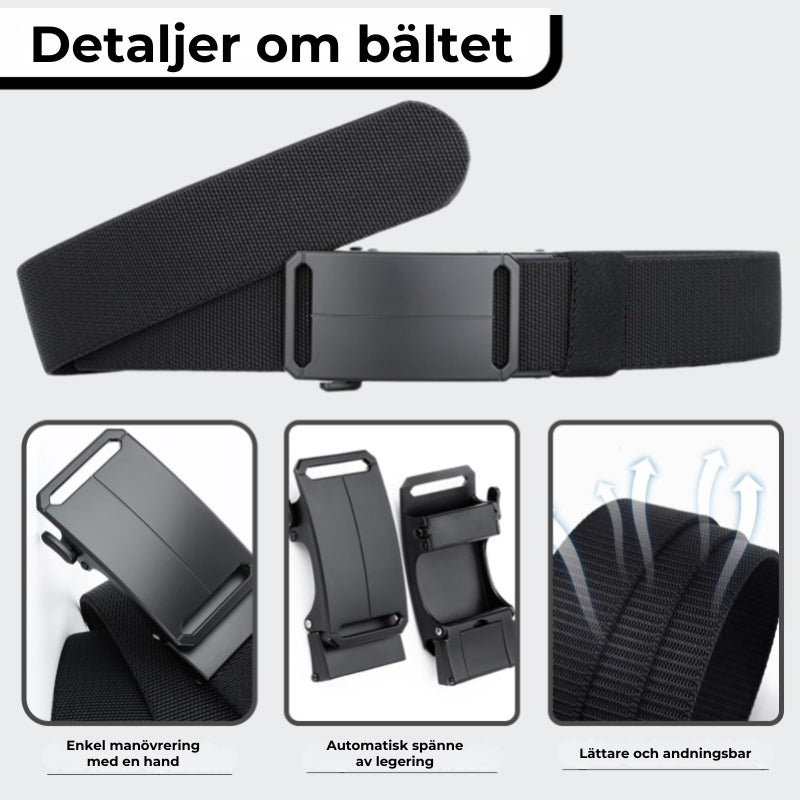 Taktik Belt – Ultralätt bälte för friluftsliv eller arbete