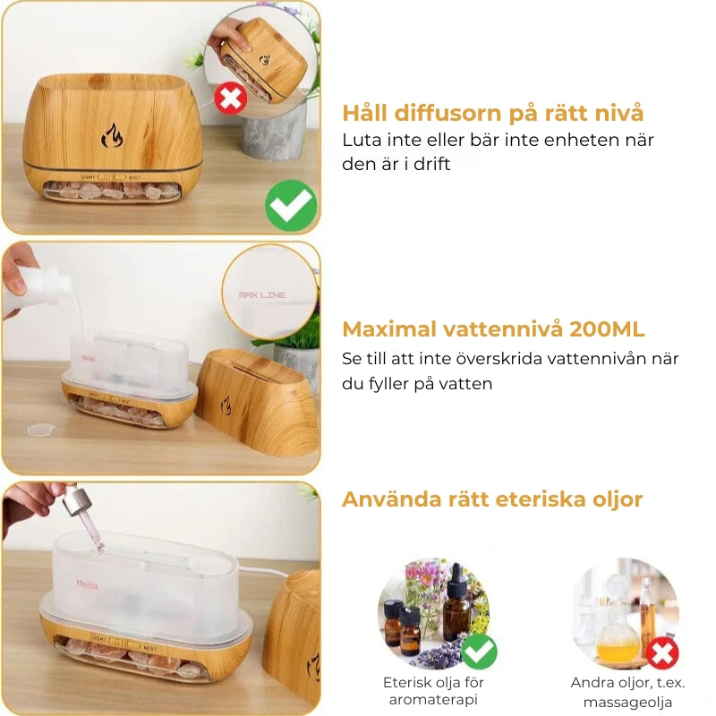 ZenSalt Aromaterapi Diffusor
