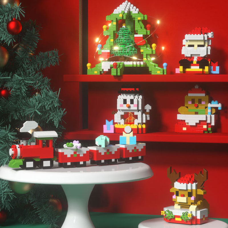Julbyggsatser – Figurer, Julhus och Adventskalender