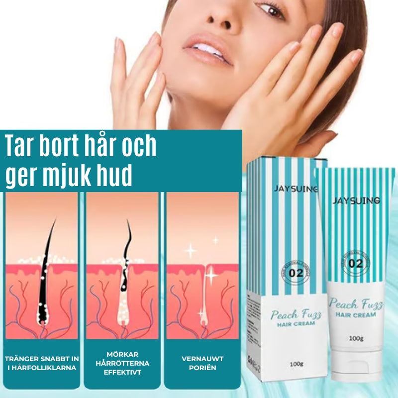 Järnberikande hårborttagningskräm