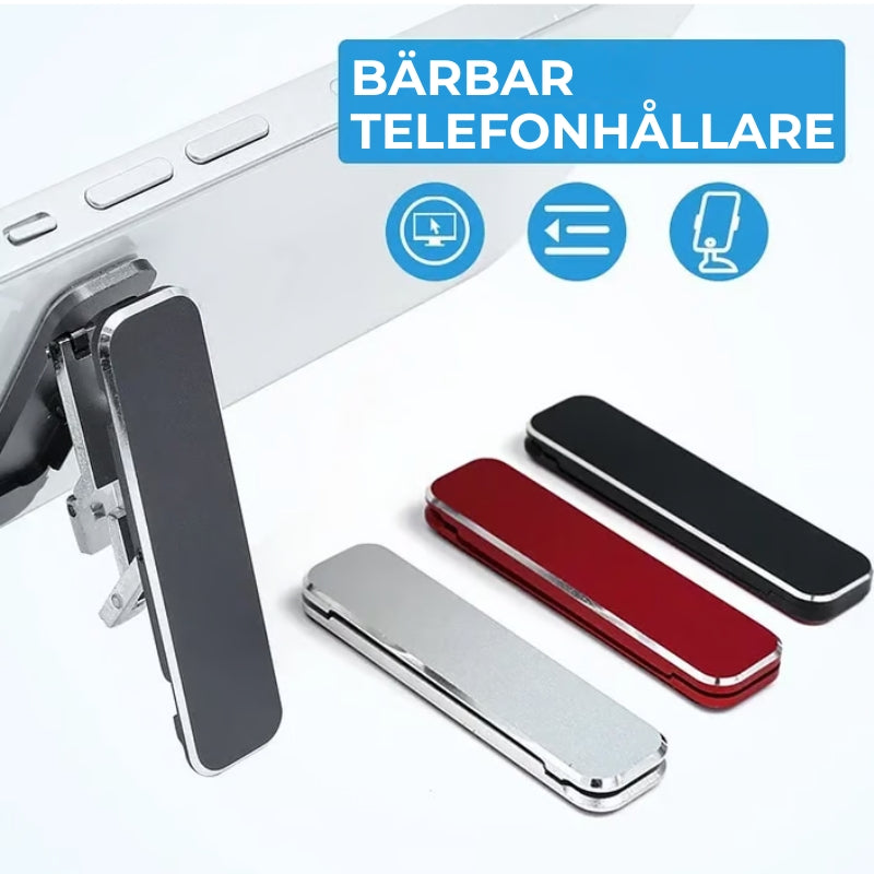 Mini hopfällbar telefonhållare