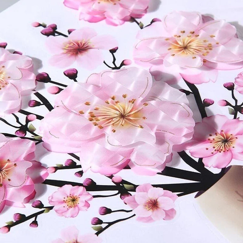 3D Blommor - Wall Stickers