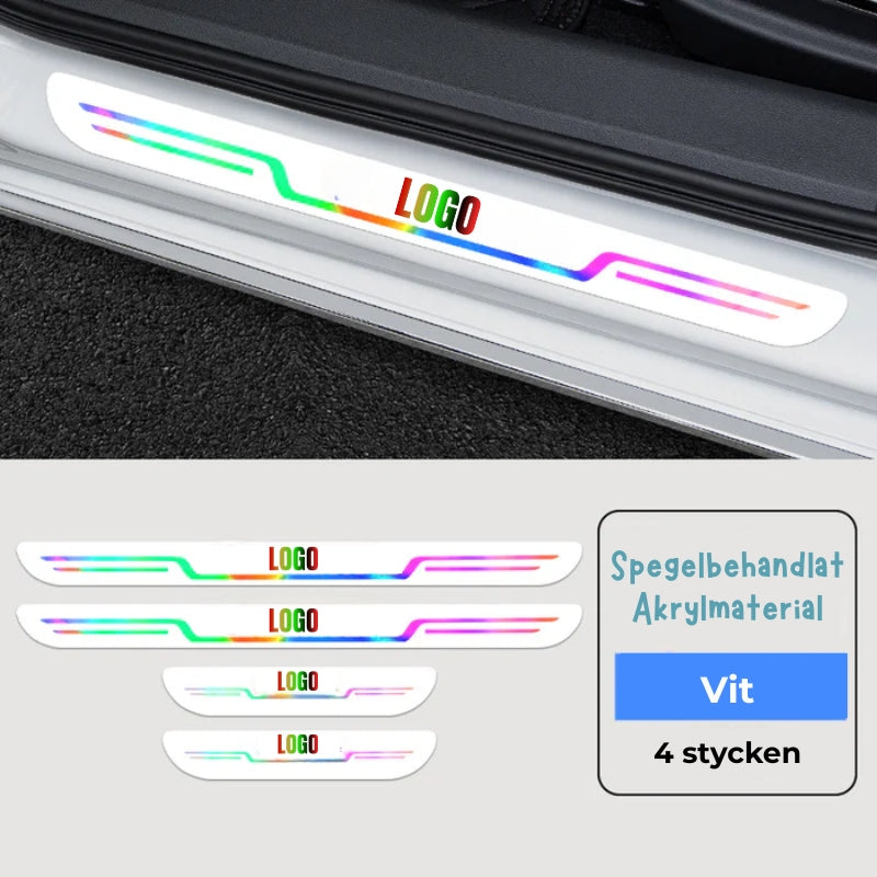 STILIG DÖRRLIST FÖR BIL (komplett set med 4 stycken)