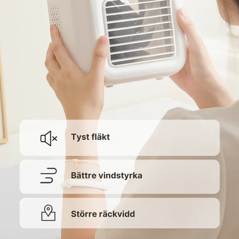 Bärbar luftkonditionering – Frisk luft vart du än är!