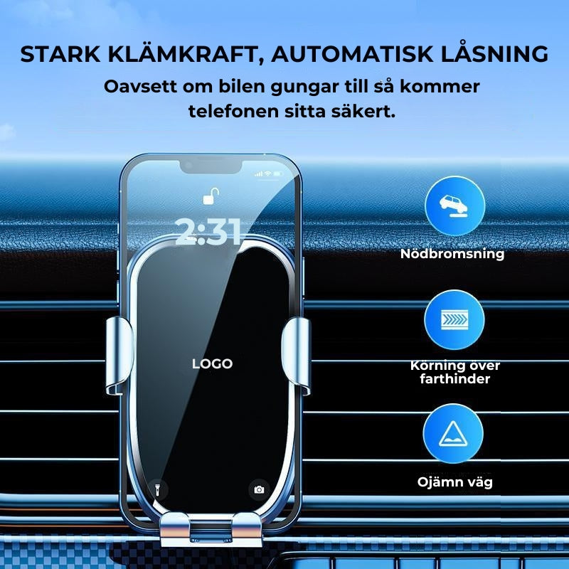 Sensorkoppling Telefonhållare Luftventil