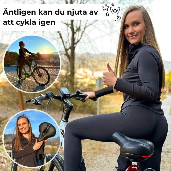 Ortopedisk cykelsadel | Njut av cykelturer helt utan smärta