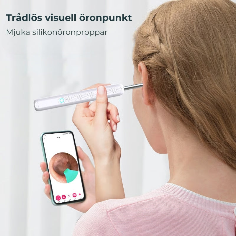 Digital kamera för öronrengöring (1080P)