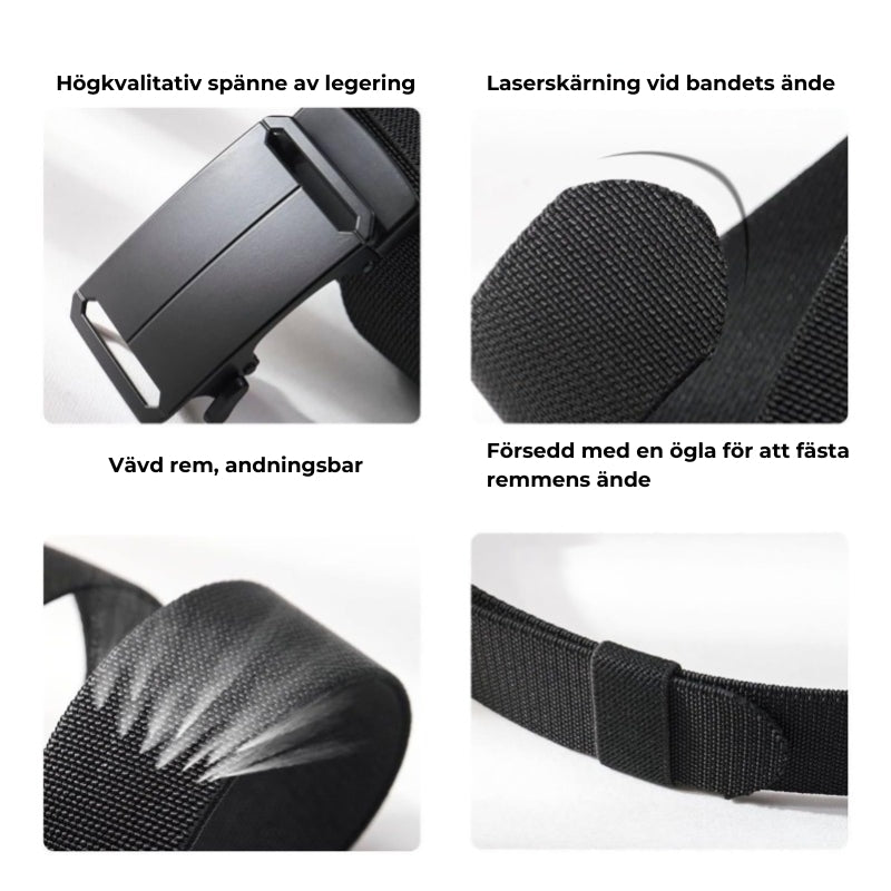 Taktik Belt – Ultralätt bälte för friluftsliv eller arbete