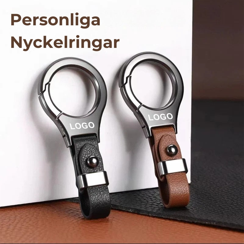 Bilnyckelring i snyggt lÀder