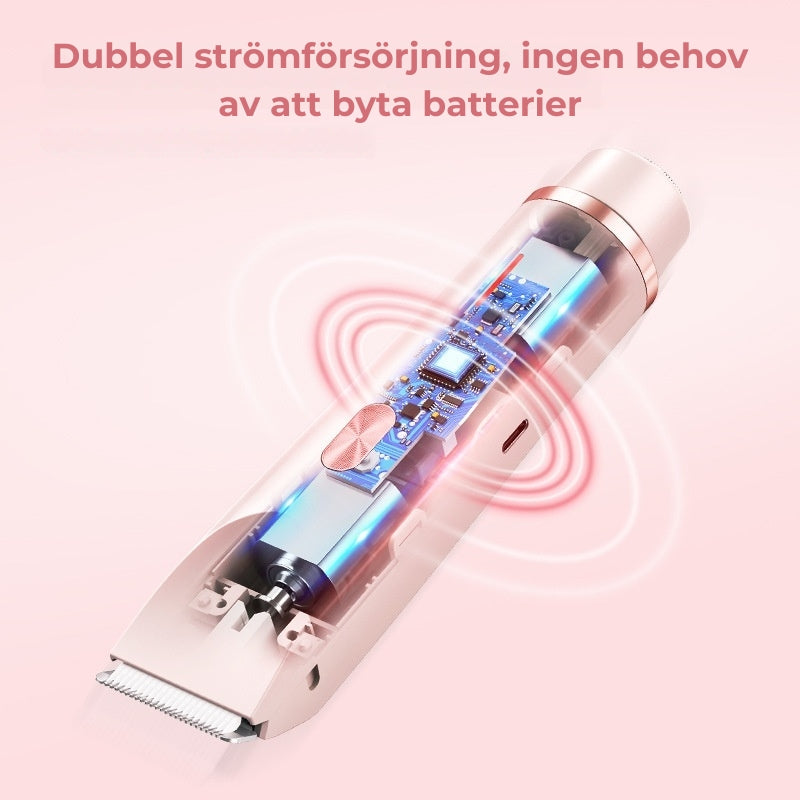 2-i-1 trimmer för kvinnor