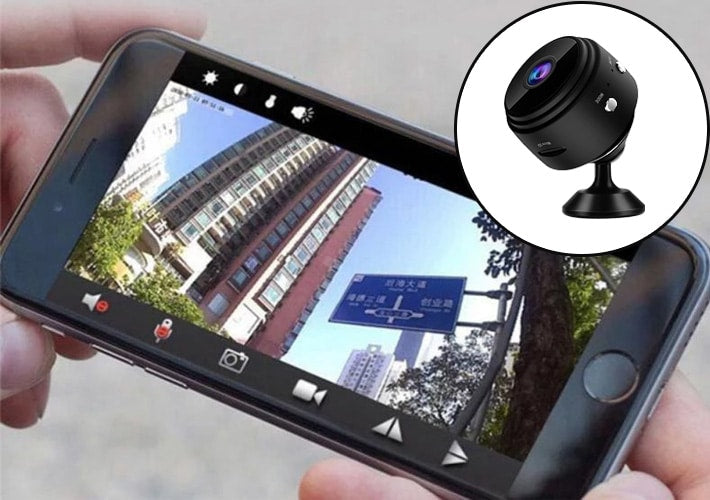 HD™ Trådlös kamera i miniformat