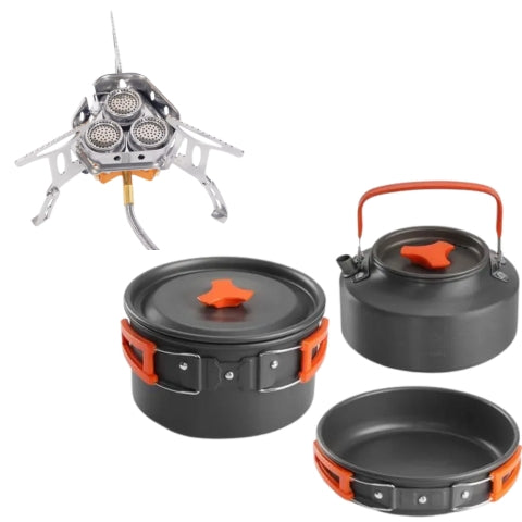 Campingkit för matlagning