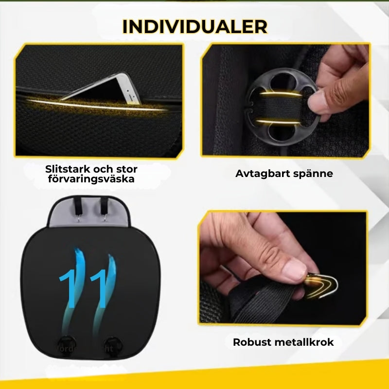 Bekväma och halksäkra bilstolsöverdrag