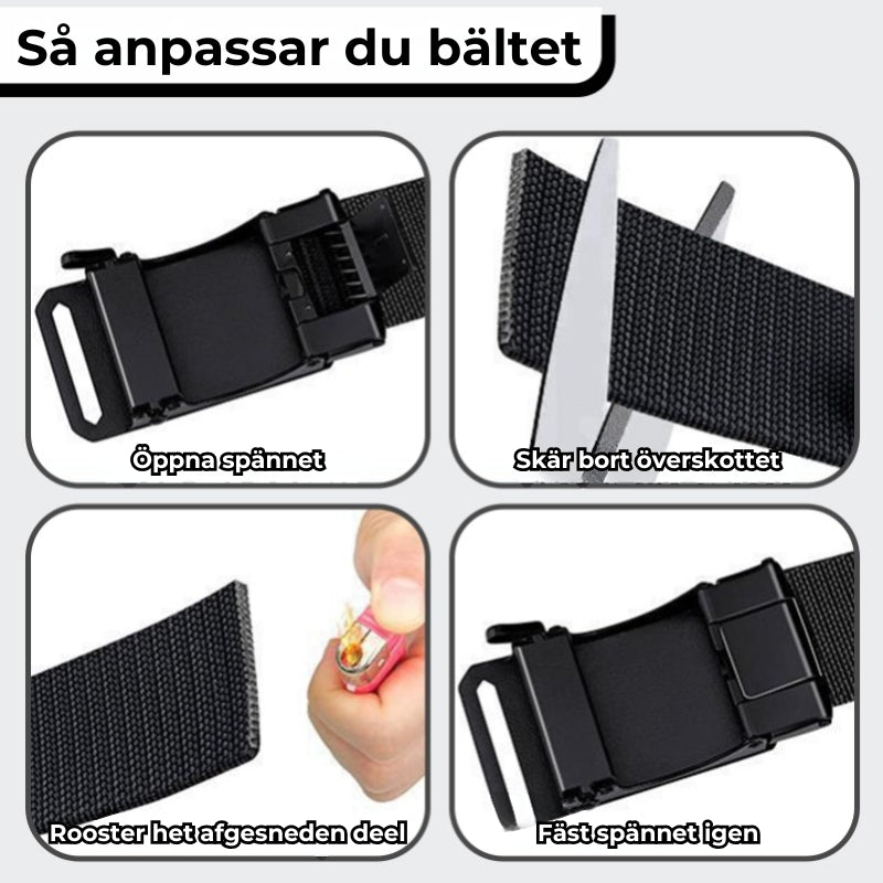Taktik Belt – Ultralätt bälte för friluftsliv eller arbete