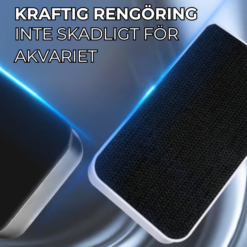 Magnetisk glasrengörare för akvarium