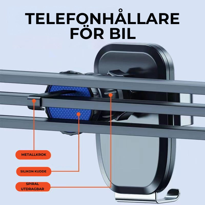 Sensorkoppling Telefonhållare Luftventil
