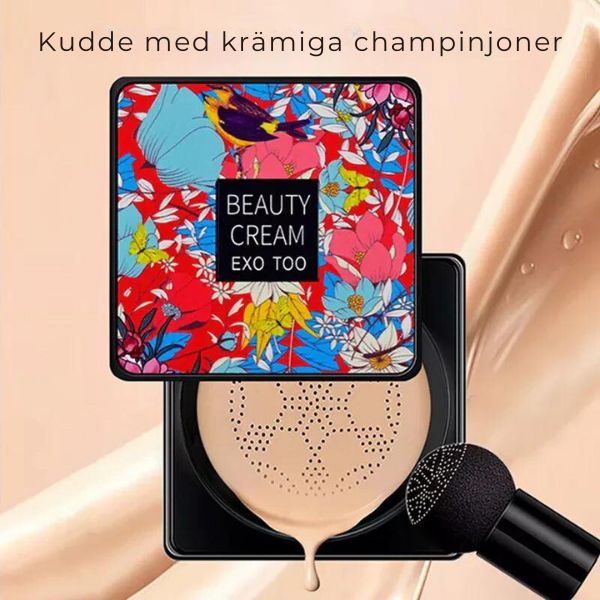 Korrigerande CC-kräm med svampborste