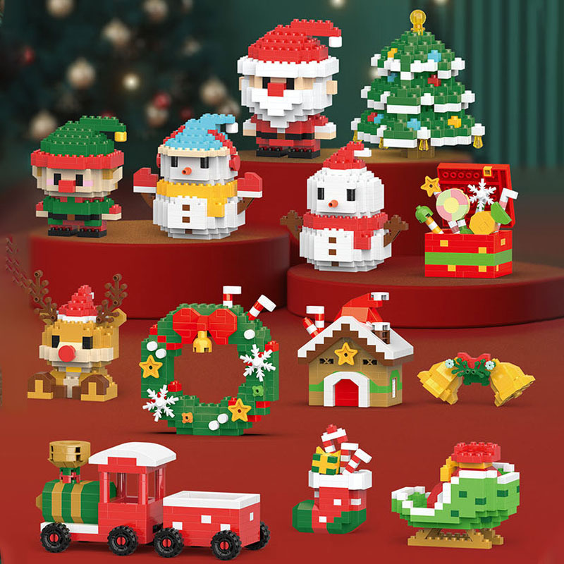 Julbyggsatser – Figurer, Julhus och Adventskalender