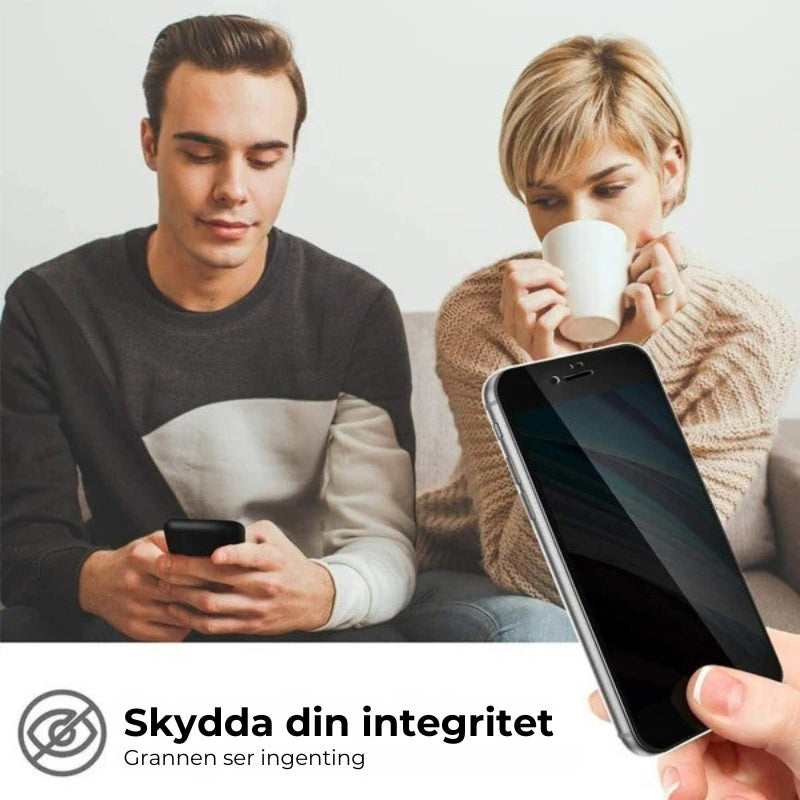 iPhone - Magnetiskt dubbelskydd av härdat glas