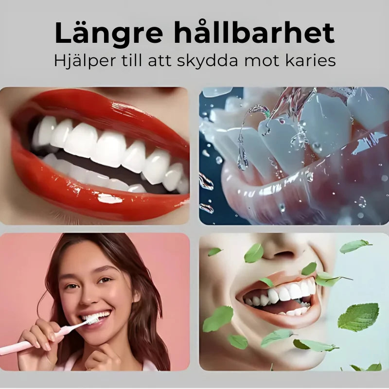 Tandkräm för blekning och borttagning av fläckar
