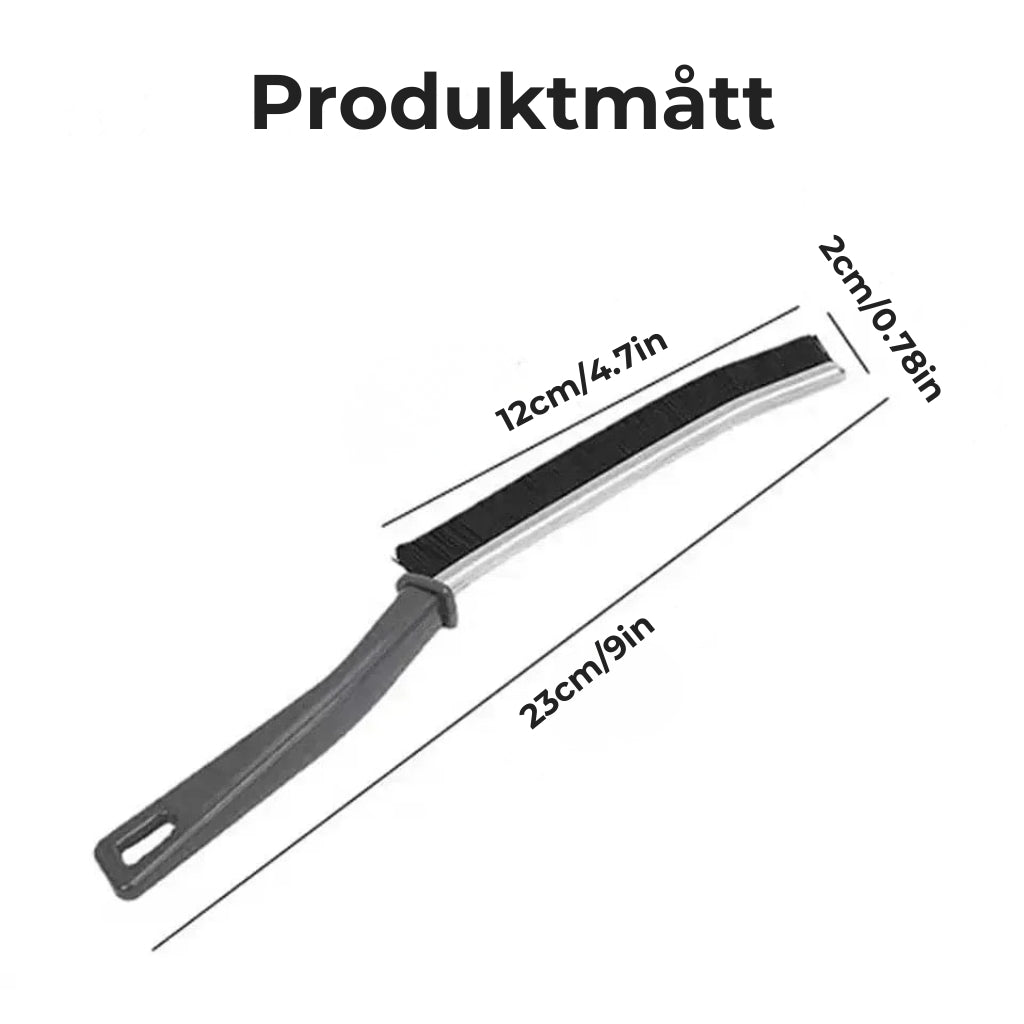 Hård rengöringsborste för springor