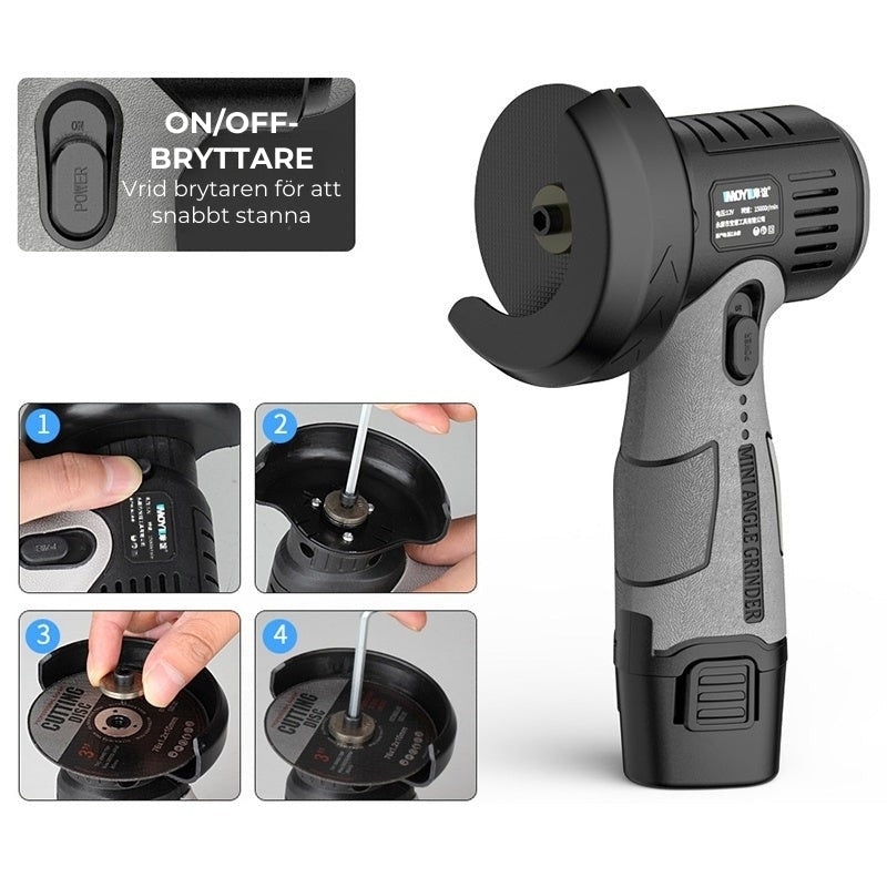 Smart Vinkelslip (12V)