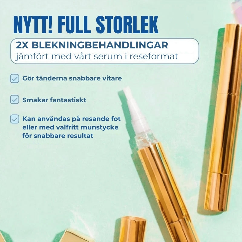 Tandblekningspenna - Tar bort fläckar och gör tänderna vita direkt!