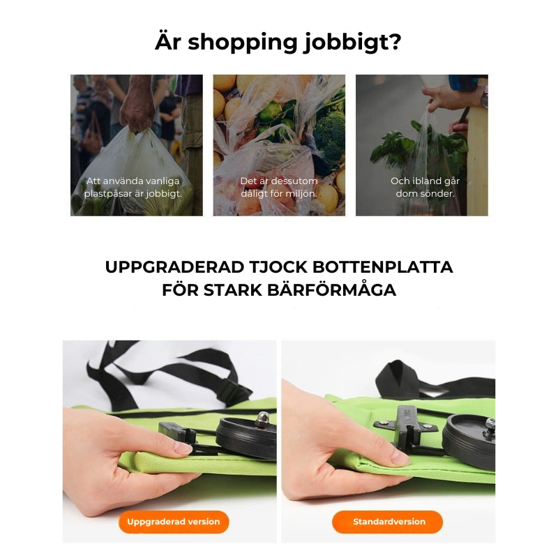 Smart shoppingvagn (ihopfällbar)