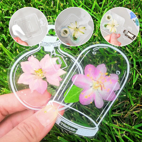 🍃 Transparenta naturklistermärken