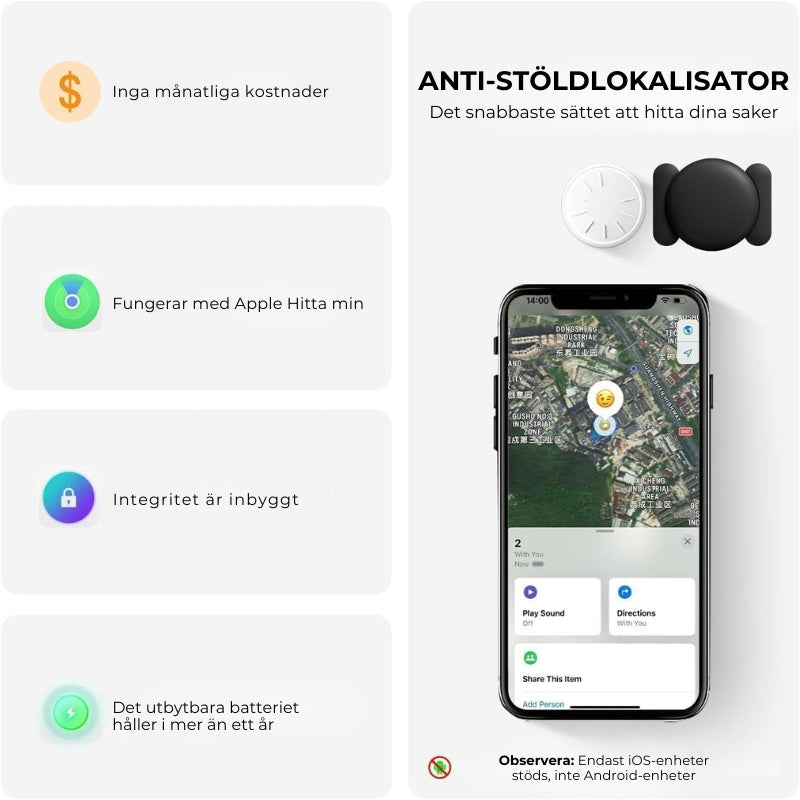 Magnetisk GPS Tracker