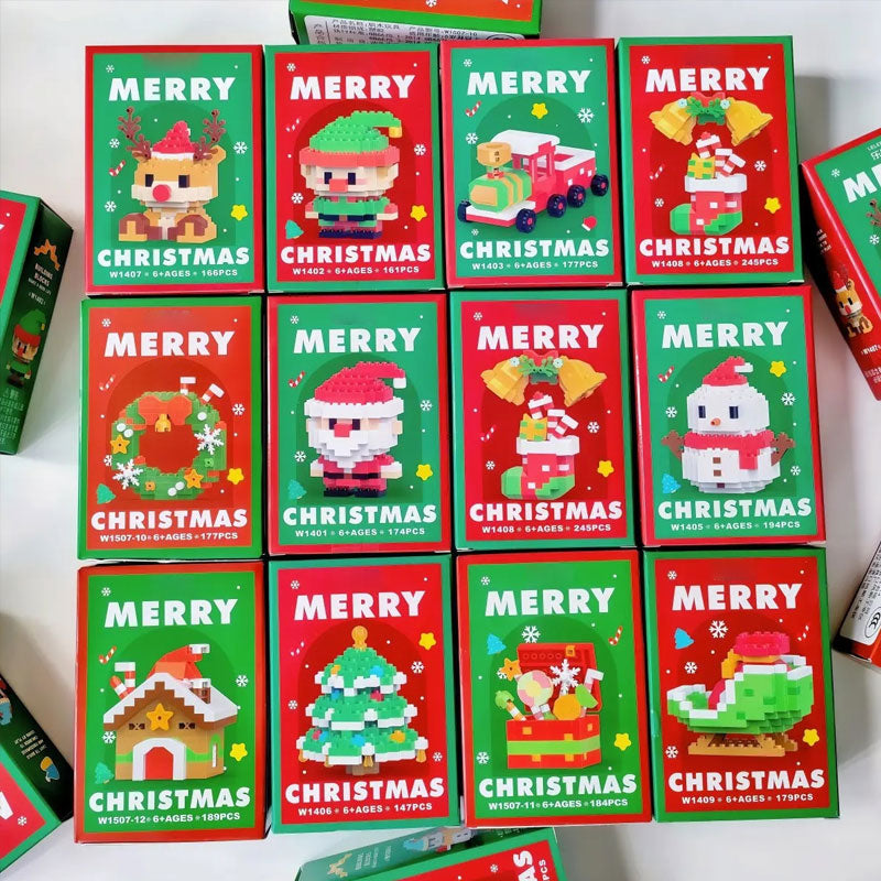 Julbyggsatser – Figurer, Julhus och Adventskalender