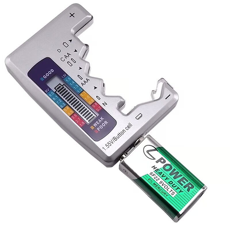 Batteritestare - AA/AAA/C/N/D/9V