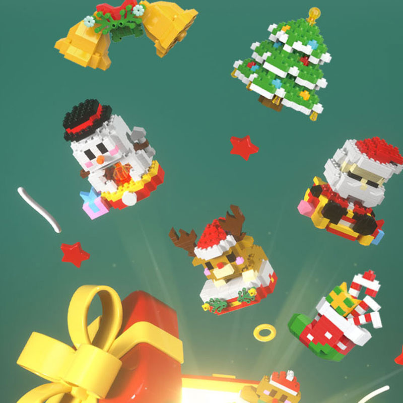 Julbyggsatser – Figurer, Julhus och Adventskalender