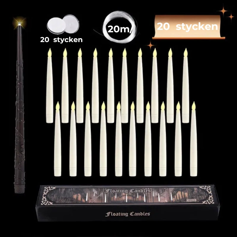 Magiskt svävande ljus (10 st)