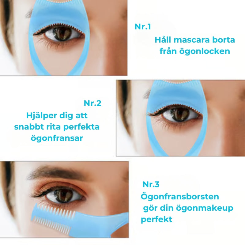 3-i-1 Ögonfransverktyg Och Mascaraapplikator