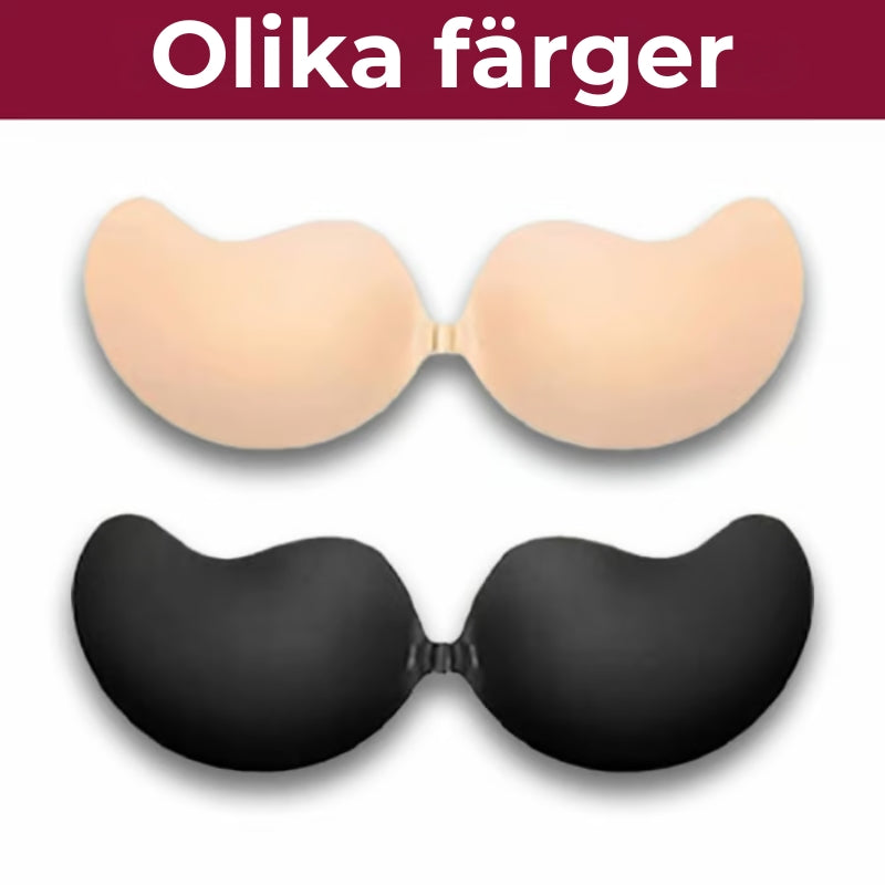 Osynlig Push-up BH utan axelband