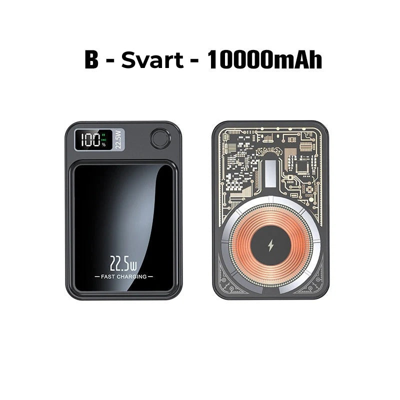 Ultratunn powerbank för snabbladdning - 20000 mAh