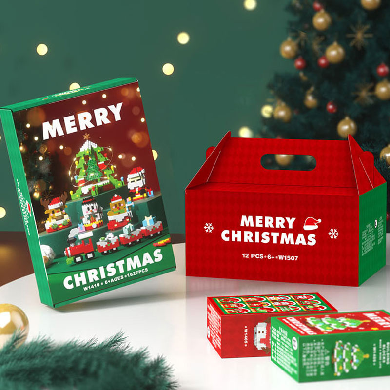 Julbyggsatser – Figurer, Julhus och Adventskalender