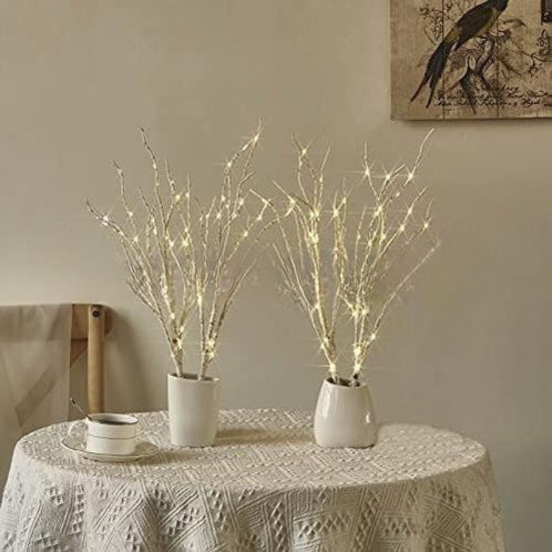 Dekorativa LED-kvistar (set med 5 kvistar)