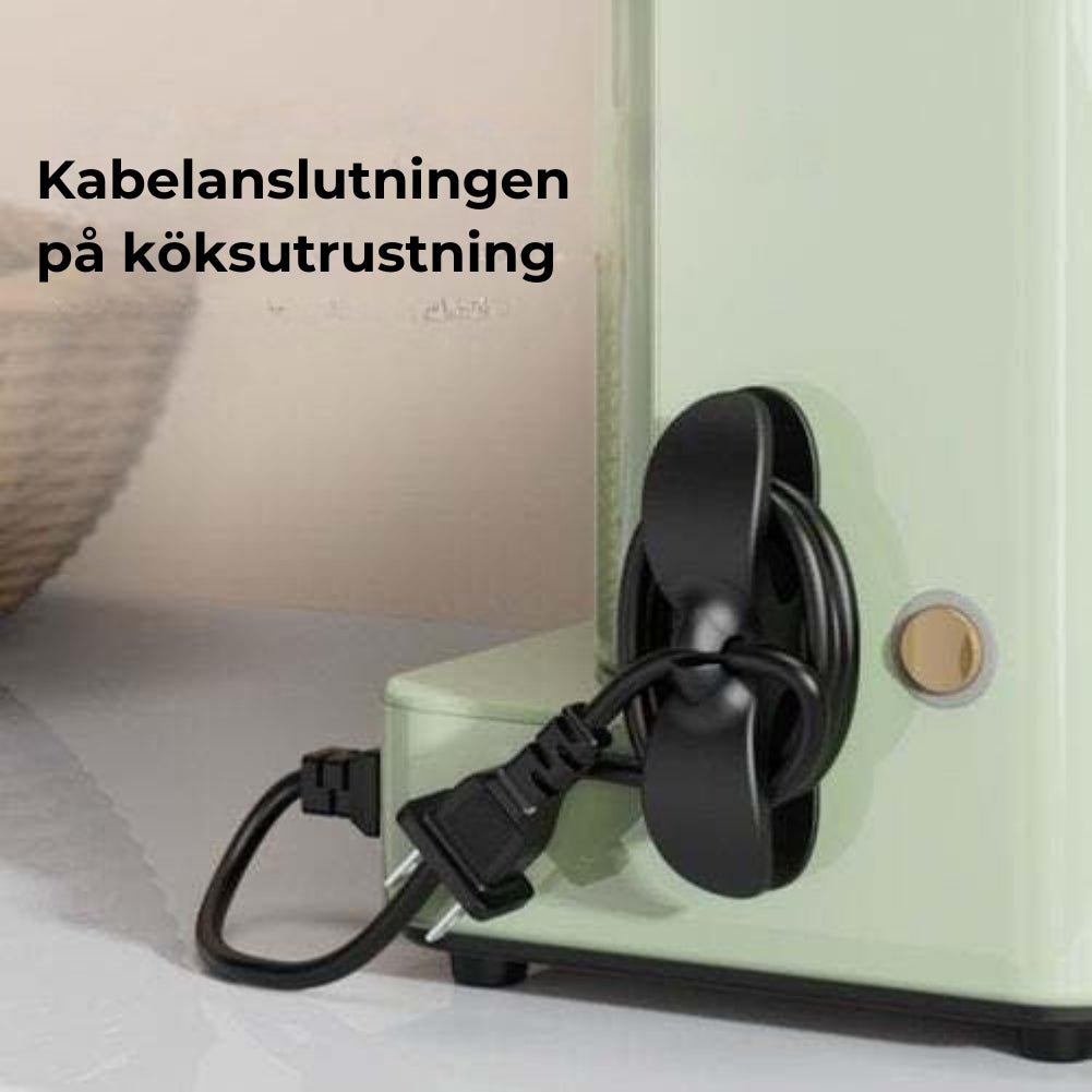 Smart sladdhållare för köksapparater