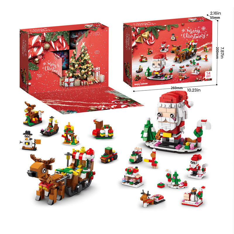 Julbyggsatser – Figurer, Julhus och Adventskalender