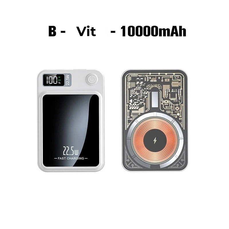 Ultratunn powerbank för snabbladdning - 20000 mAh