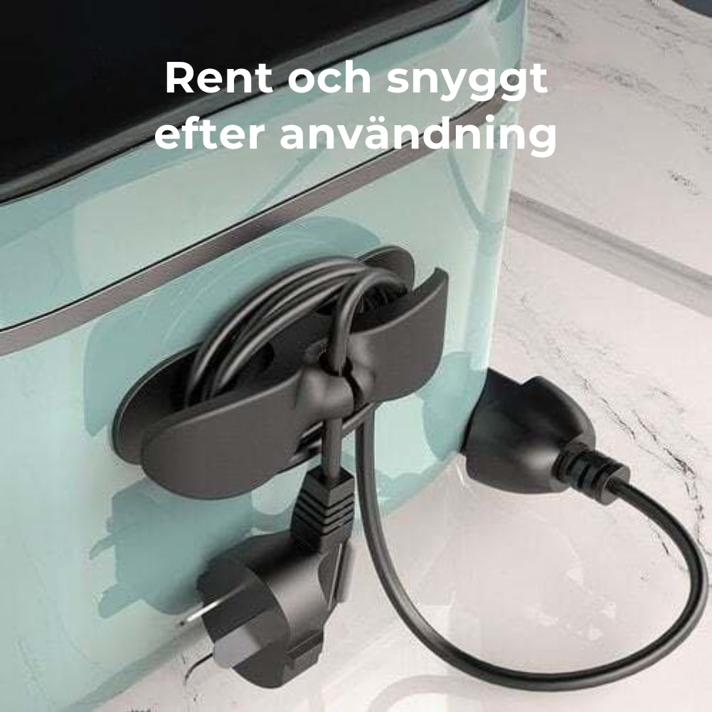 Smart sladdhållare för köksapparater