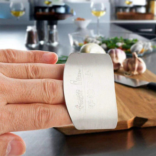 Handskydd i rostfritt stål för matlagning